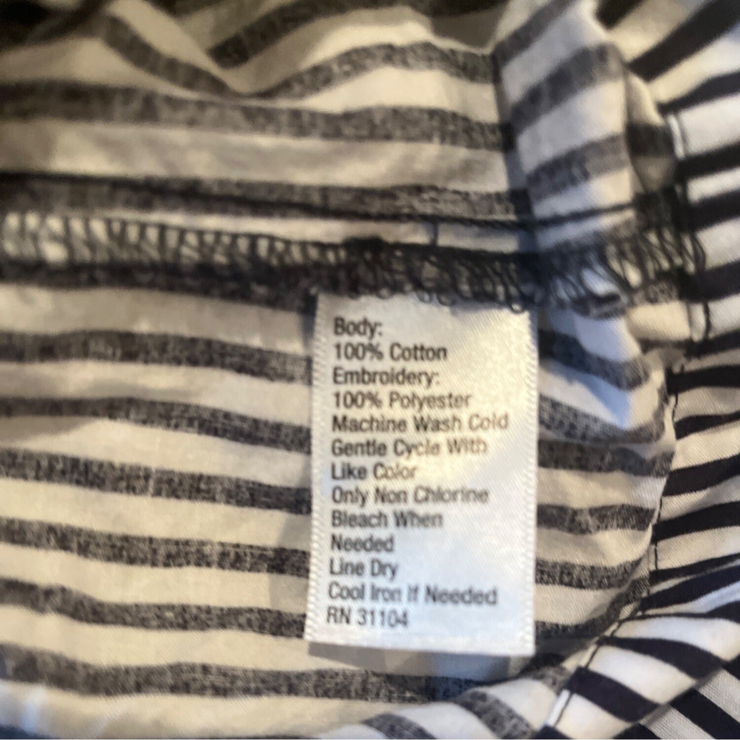 The Limited Womens Blouse 3/4 Sleeve Top Stripe Multicolor Lace Trim Size 1X