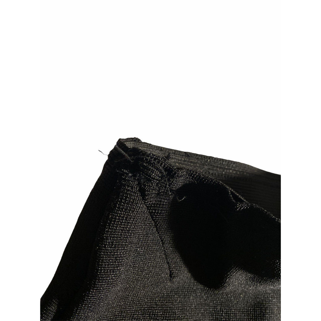 Shinestar Womens Pencil Skirt Black Stretch Fabric Elastic Waist Size Small Office Wear