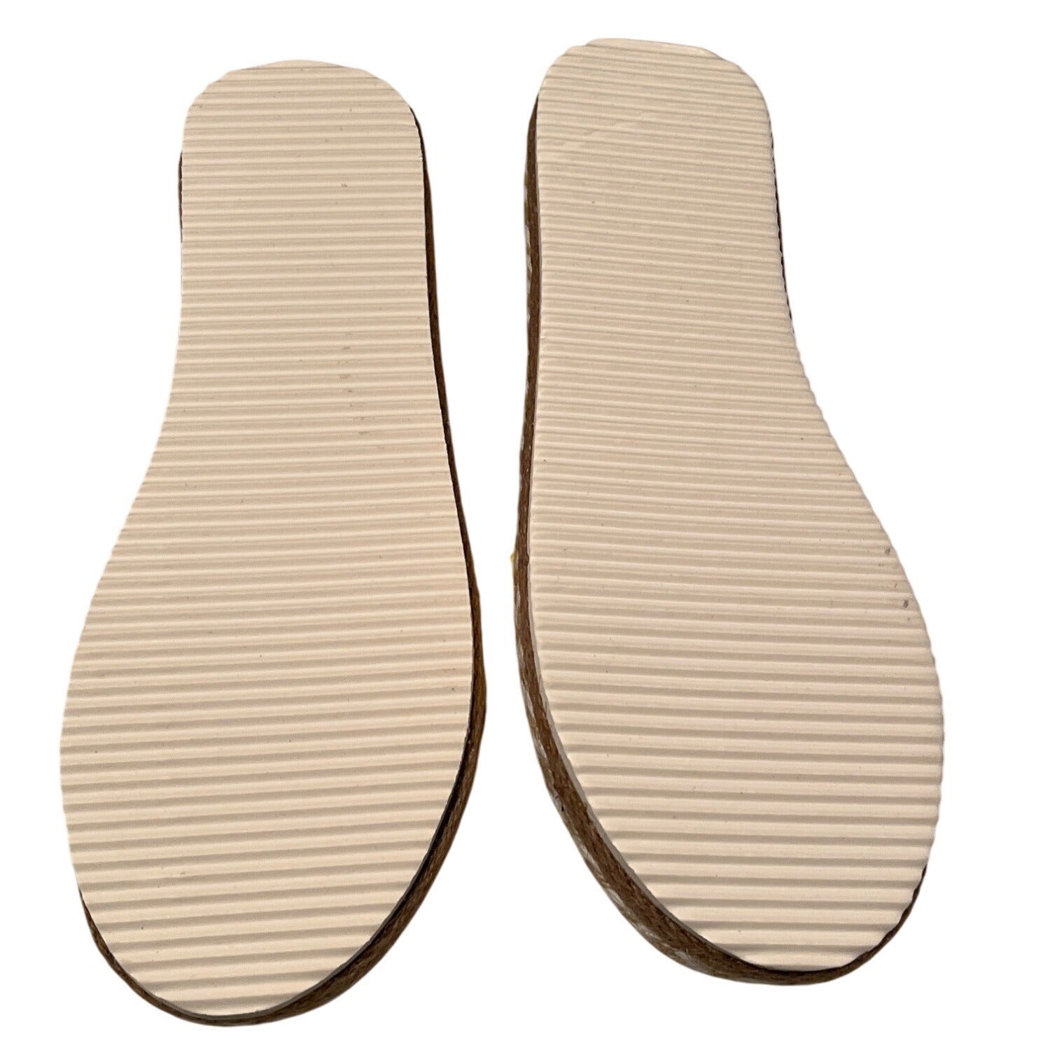 Yellow Bow Knot Slip-On Espadrille Platform Sandals Slippers Women's US 11/ EU 43