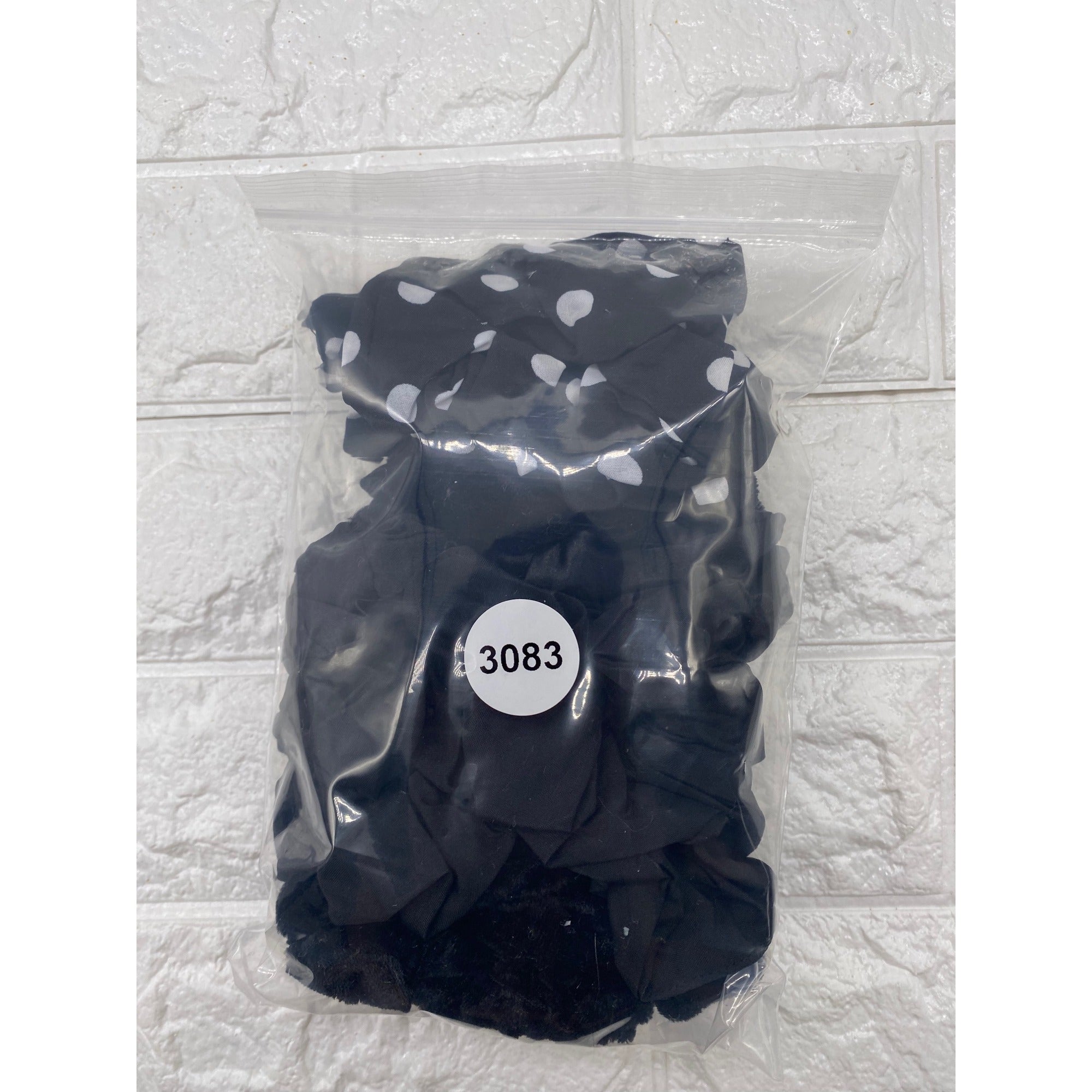 16pc Hair Scrunchies Velvet & Silk Polka Dot Hair Ties Elastic Ponytail Holders