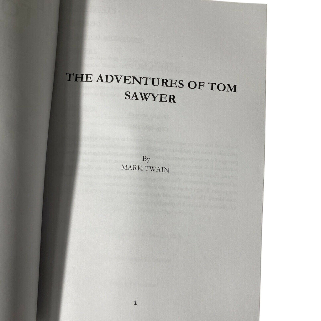 The Adventures Of Tom Sawyer By Mark Twain Paperback Classic Fiction 2015