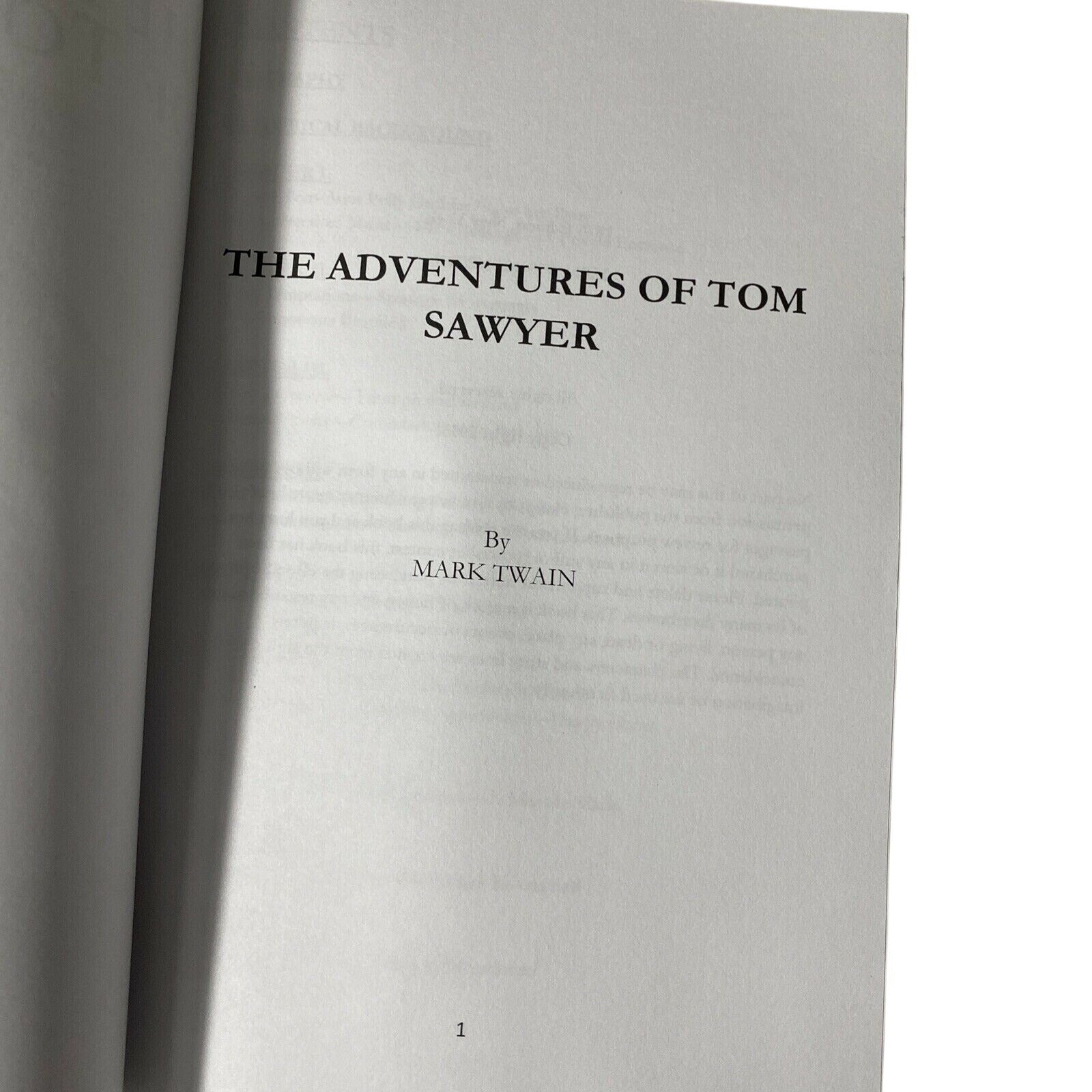 The Adventures Of Tom Sawyer By Mark Twain Paperback Classic Fiction 2015