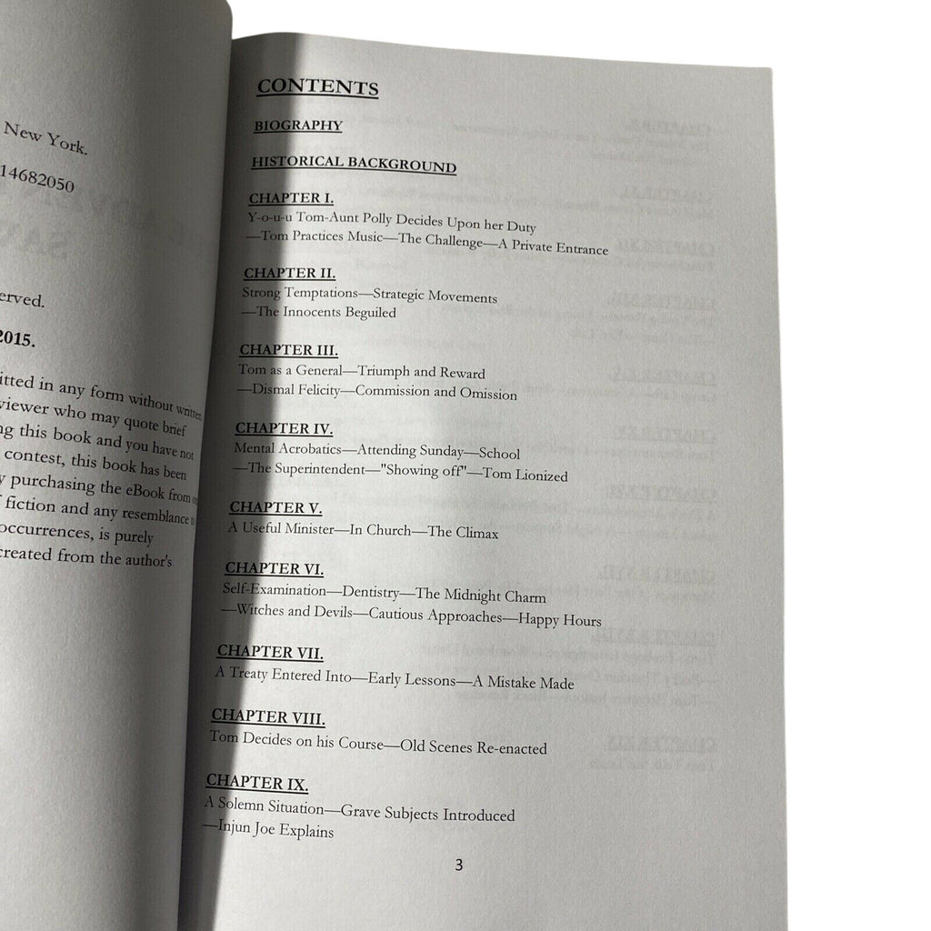 The Adventures Of Tom Sawyer By Mark Twain Paperback Classic Fiction 2015