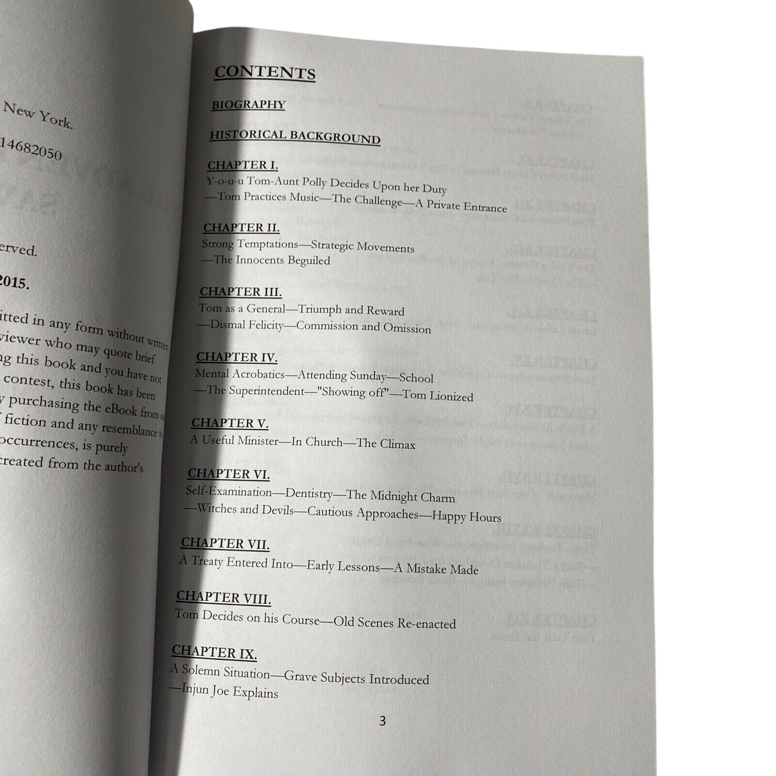 The Adventures Of Tom Sawyer By Mark Twain Paperback Classic Fiction 2015