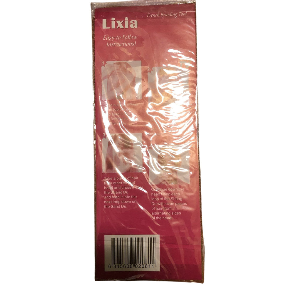 Lixia French Braiding Tool Hair Styling Accessory Creates Perfect French Braids