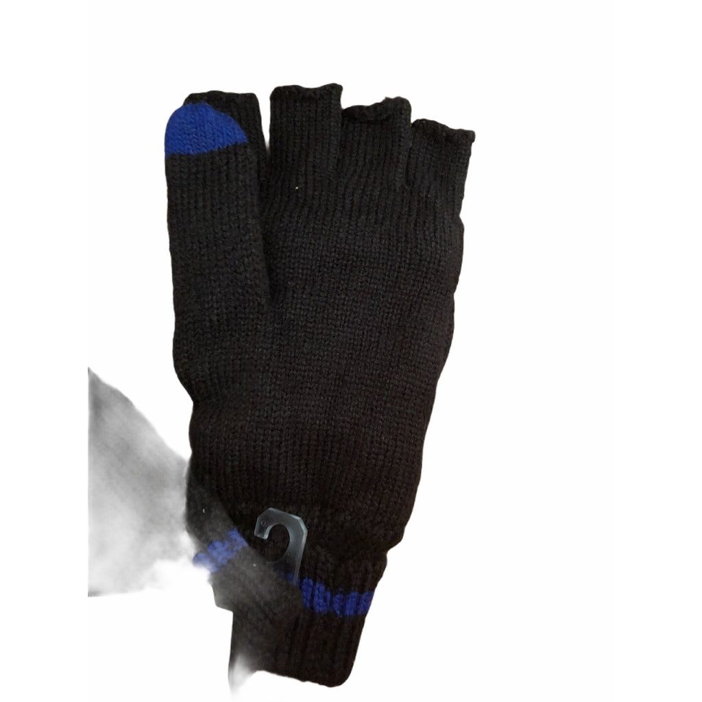 Mens Fold Over Mitten Goodfellow & Co Black Convertible Wool Blend Gloves