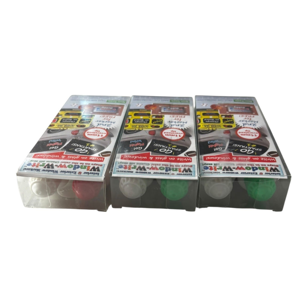 Window Write Marker Set 3 Packs Non-Toxic Interior/Exterior Tool 11mm Tip
