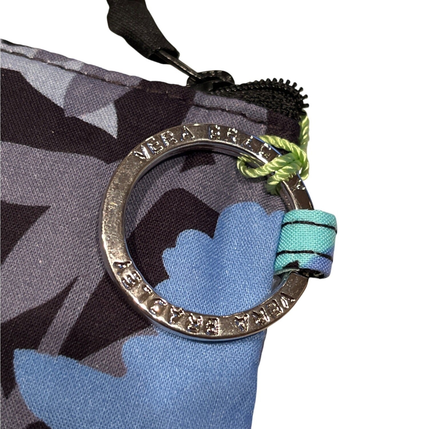 Vera Bradley Zip Id Case and Lanyard in Camofloral 4541