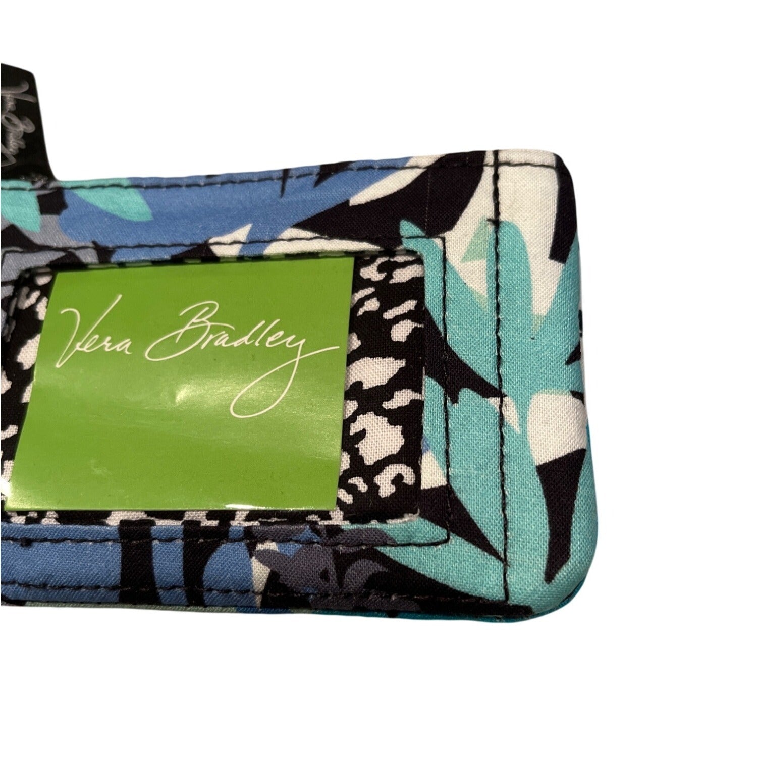 Vera Bradley Zip Id Case and Lanyard in Camofloral 4541