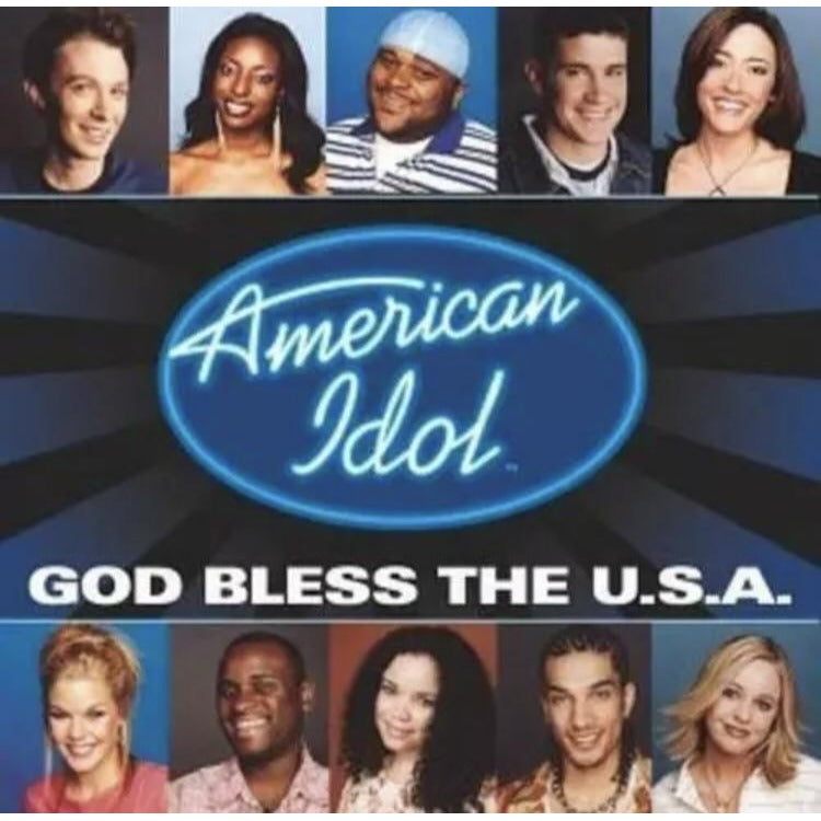 American Idol Finalists: God Bless The U.S.A. [Single] CD Audio 2003 New Sealed