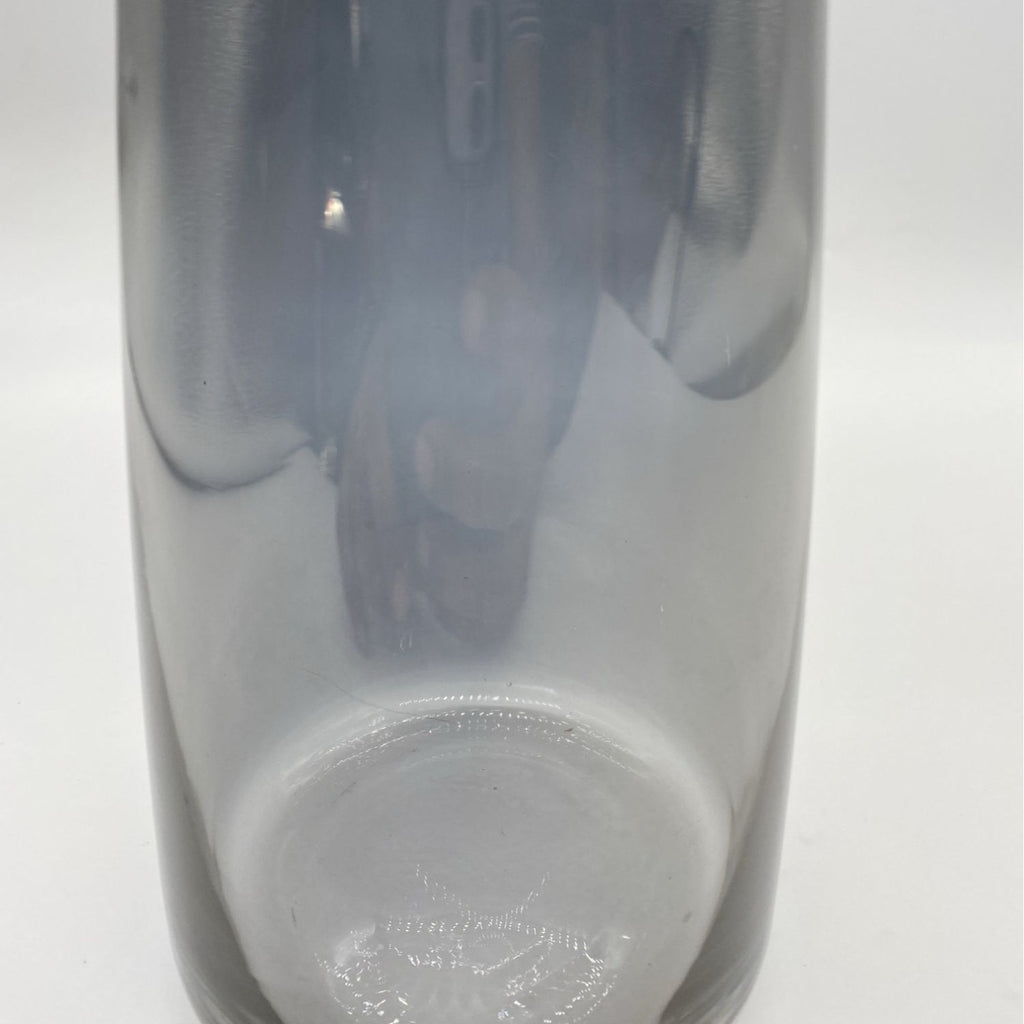 Petite Glass Vase In Symphony Soot Black Elegant Decorative Accent