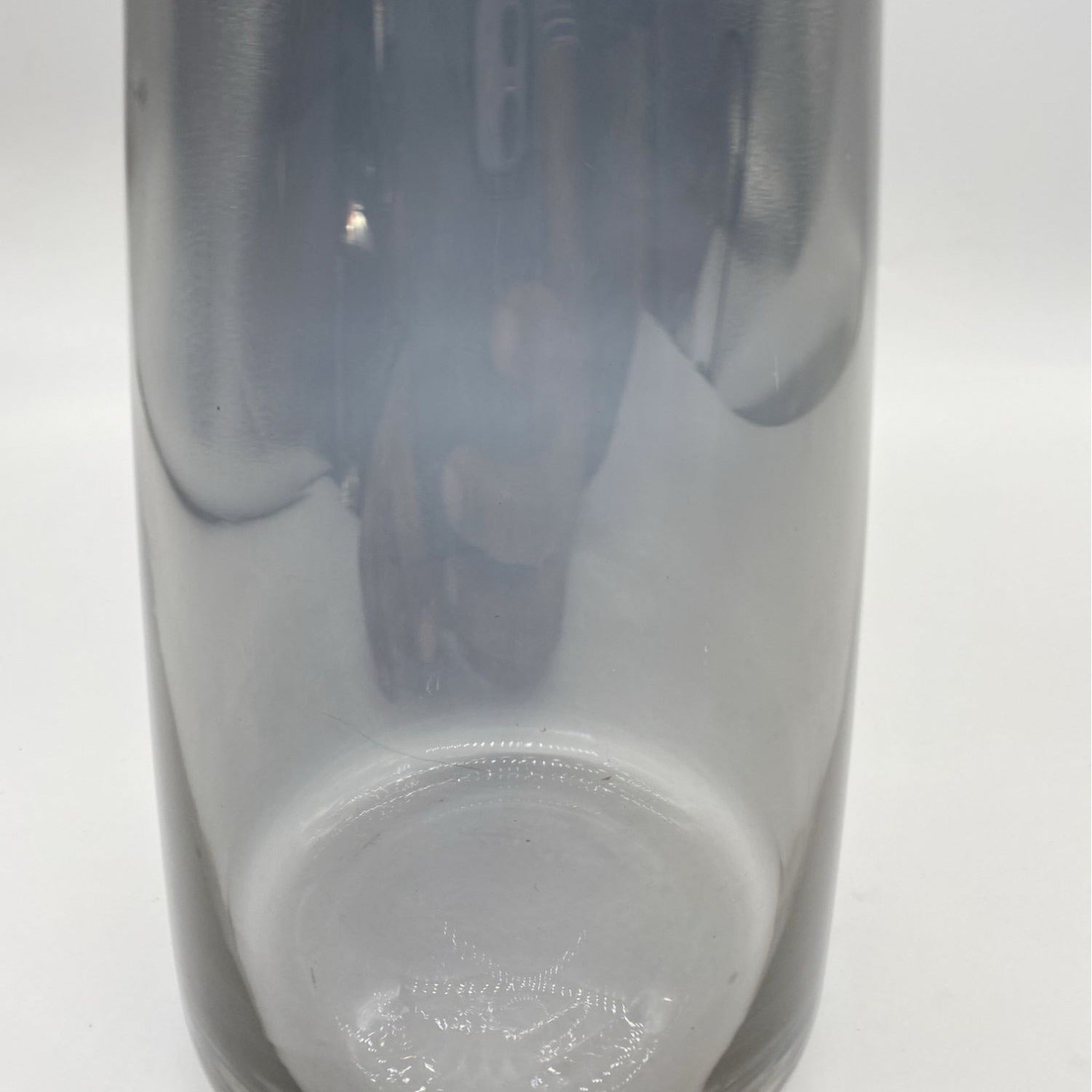 Petite Glass Vase In Symphony Soot Black Elegant Decorative Accent