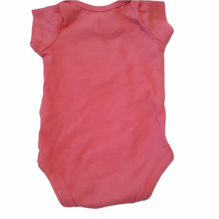 Garanimals Baby Girls Pink Bodysuit Quote "I Get My Sass From My Grandma!" 0-3M