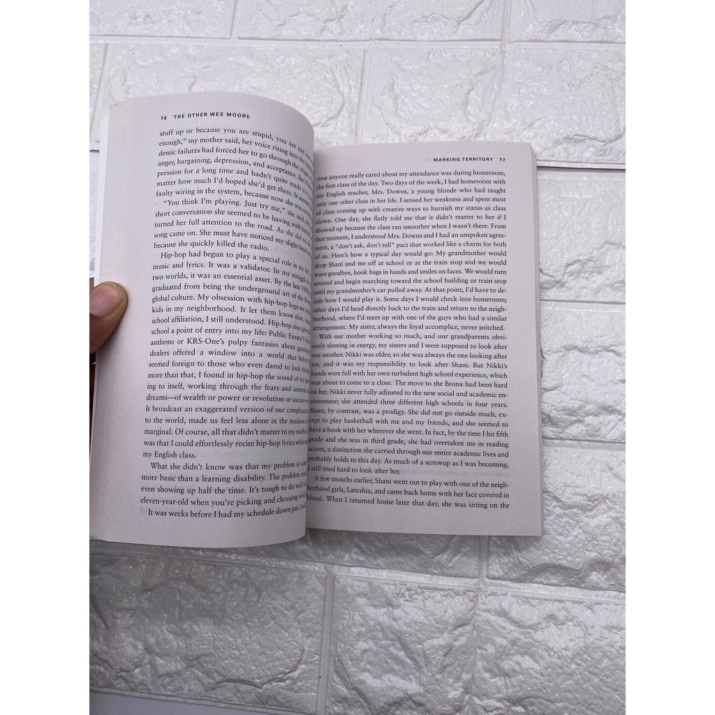 The Other Wes Moore: One Name Two Fates By Wes Moore 2010 Paperback