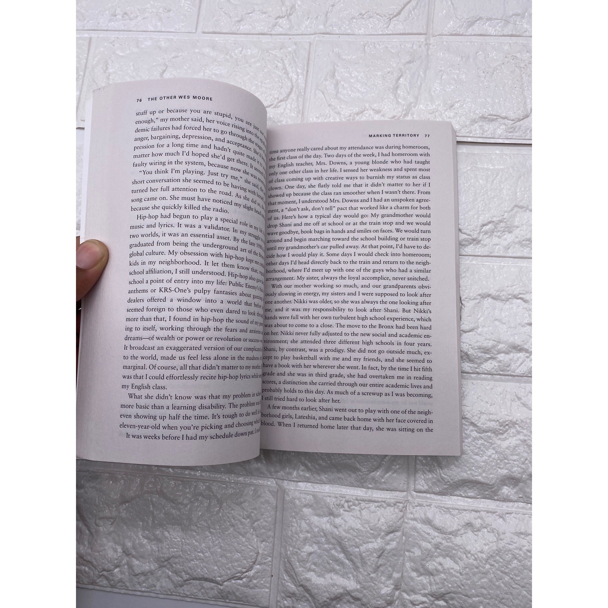 The Other Wes Moore: One Name Two Fates By Wes Moore 2010 Paperback