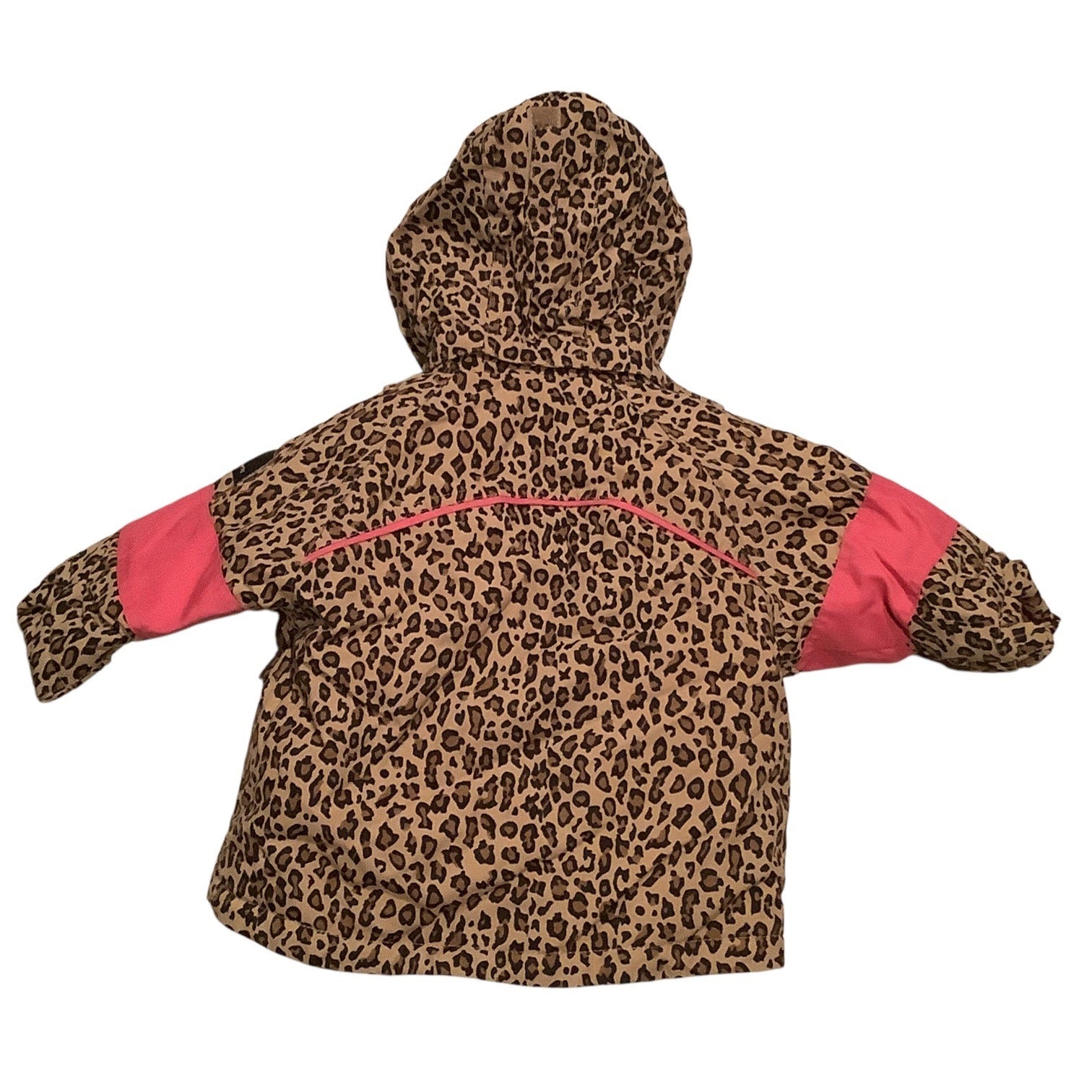 The Childrens Place Baby Girls Leopard Print Coat Size 6-9M Thermolite Insulation