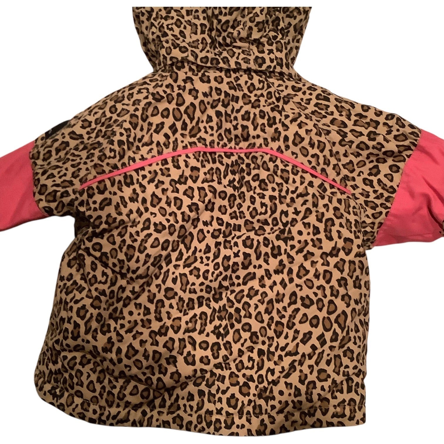 The Childrens Place Baby Girls Leopard Print Coat Size 6-9M Thermolite Insulation