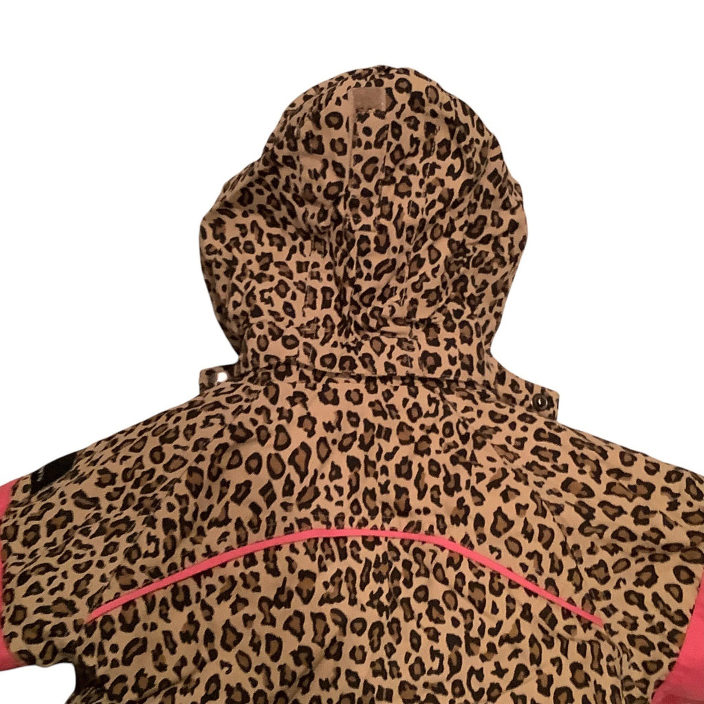 The Childrens Place Baby Girls Leopard Print Coat Size 6-9M Thermolite Insulation