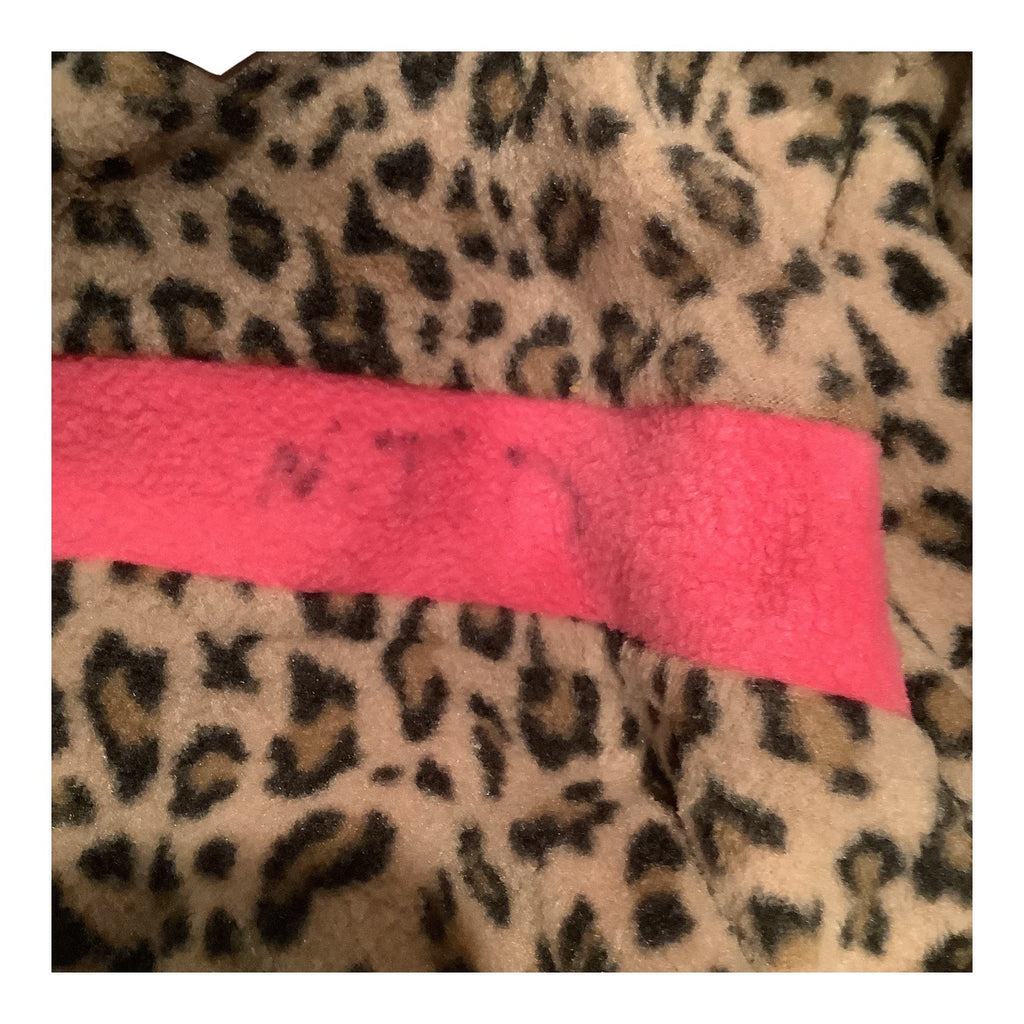 The Childrens Place Baby Girls Leopard Print Coat Size 6-9M Thermolite Insulation