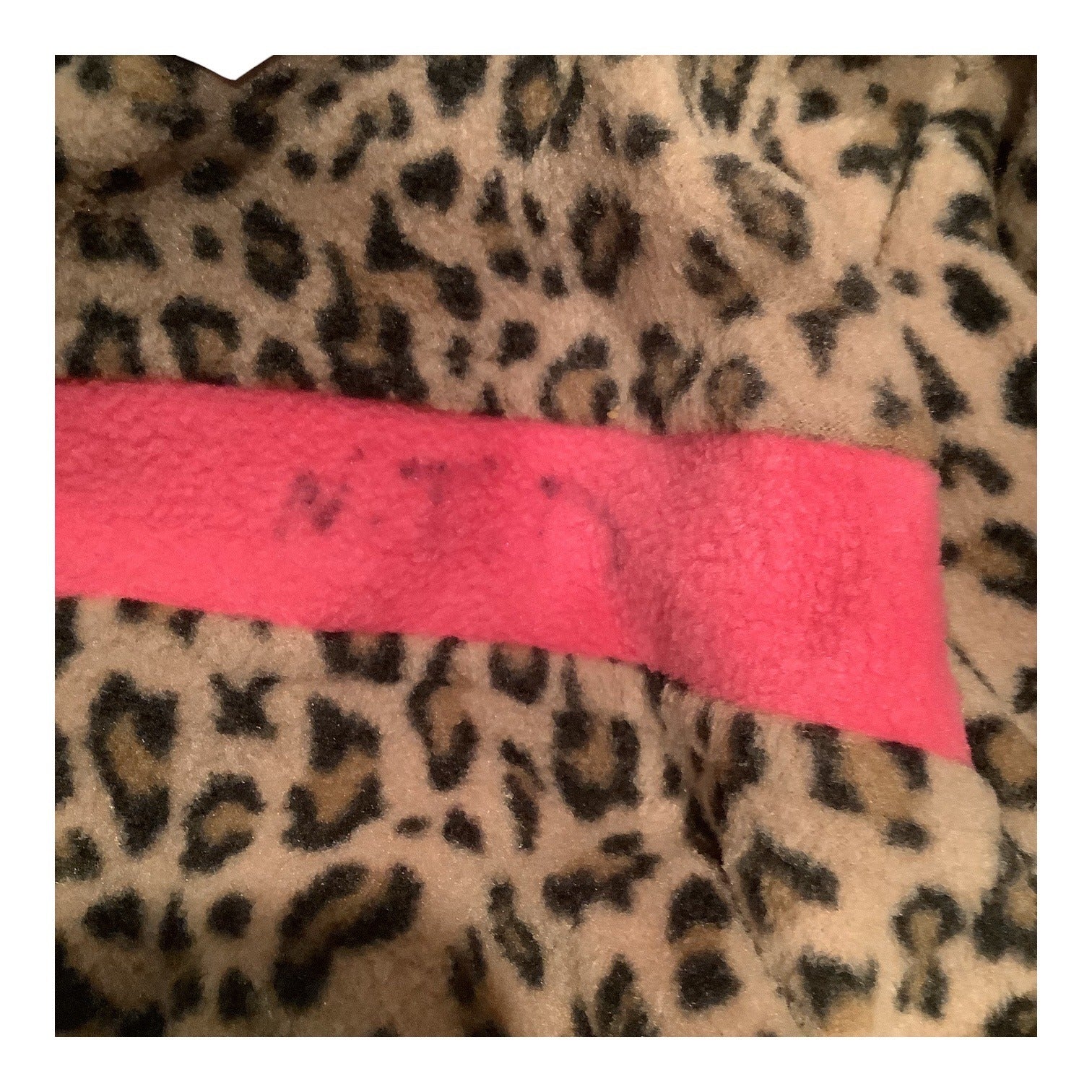 The Childrens Place Baby Girls Leopard Print Coat Size 6-9M Thermolite Insulation