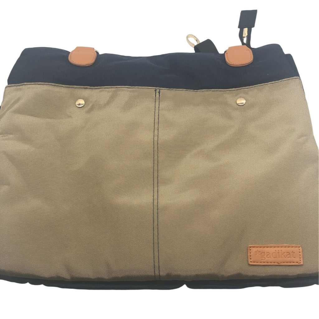 Gadikat XL Devon Collection Diaper Bag With Changing Pad New England Blue