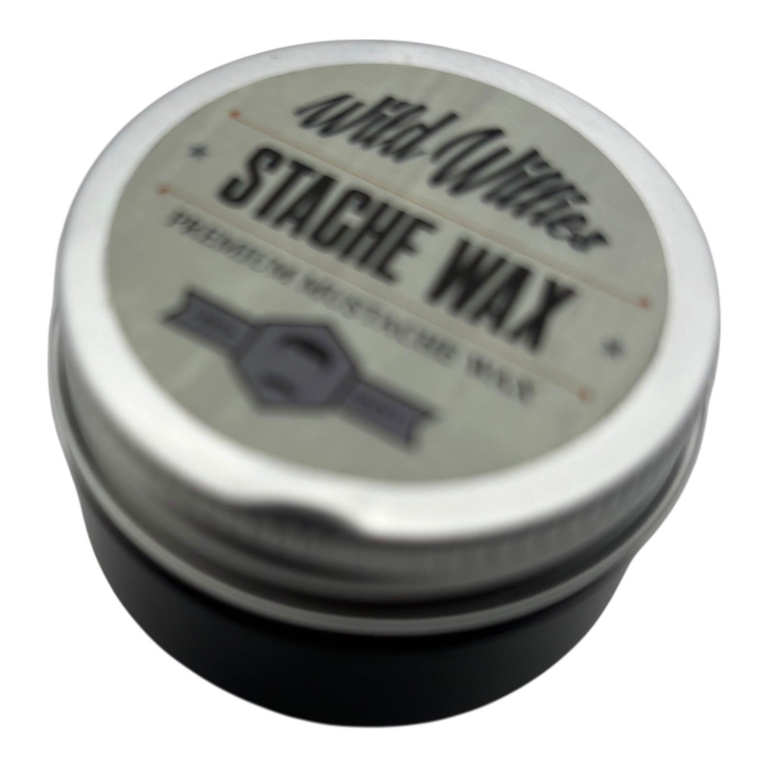 Wild Willies Stache Wax Premium Mustache Wax Style & Hold 1 oz Tin Grooming Accessory