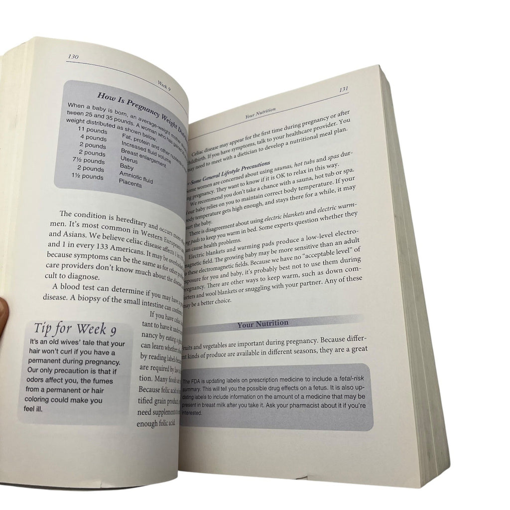 Your Pregnancy Week By Week 7th Edition Paperback Guide By Glade B. Curtis & Judith Schuler