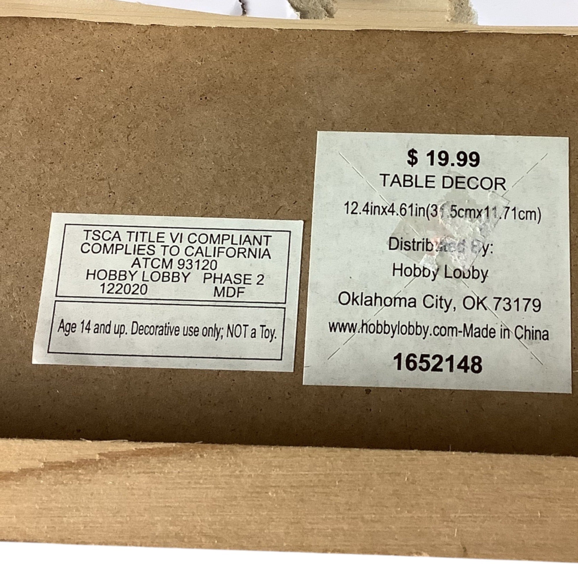 A Good Day For A Good Day Table Wall Decor Plaque 12.4"x4.61" Hobby Lobby MDF