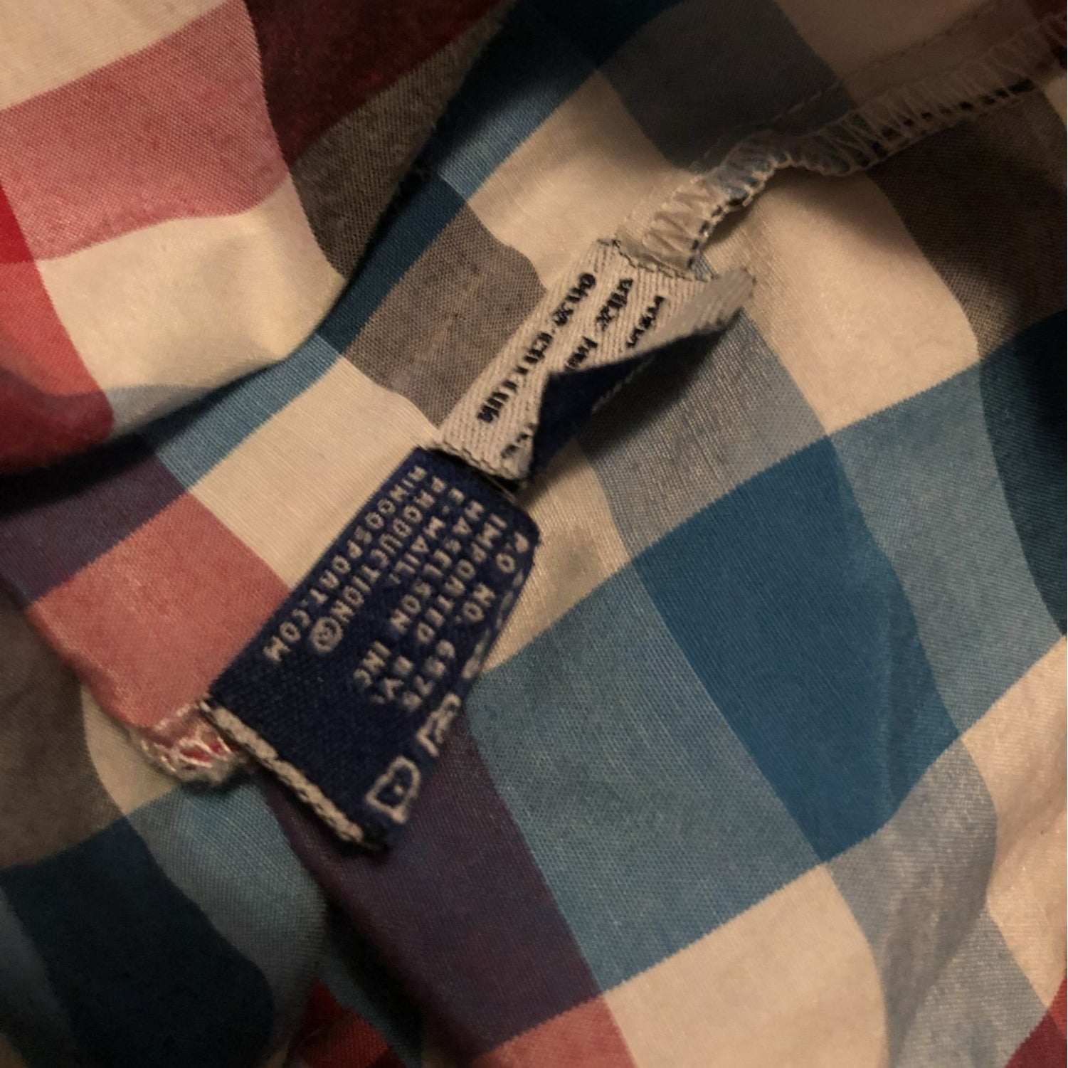 Roadblock Boys Button Down Plaid Shirt Size S/8  Short Sleeve Multicolor Pockets