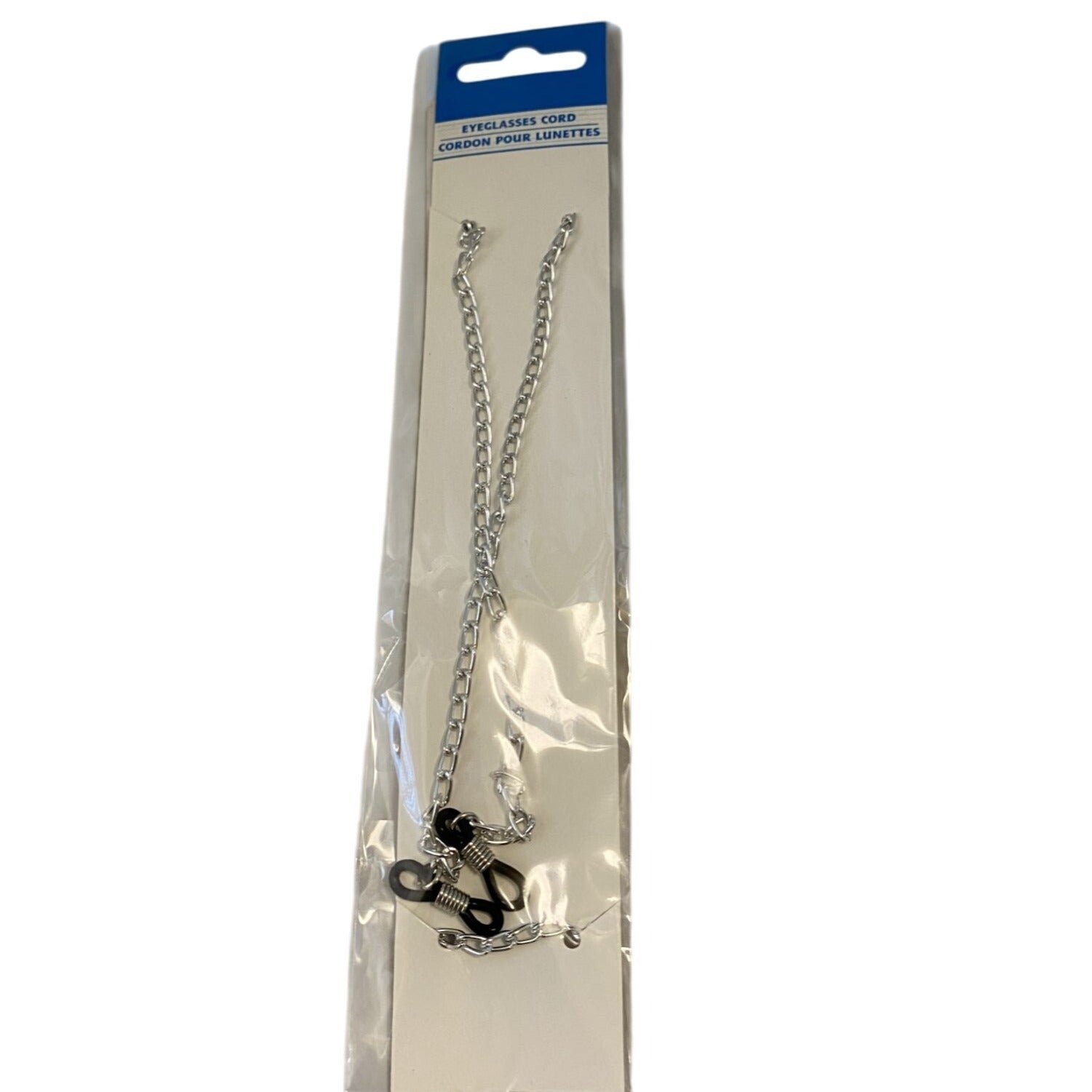 Gorgeous Silver Chain Glasses & Sunglasses Cord Holder 26" Long Lanyard Necklace