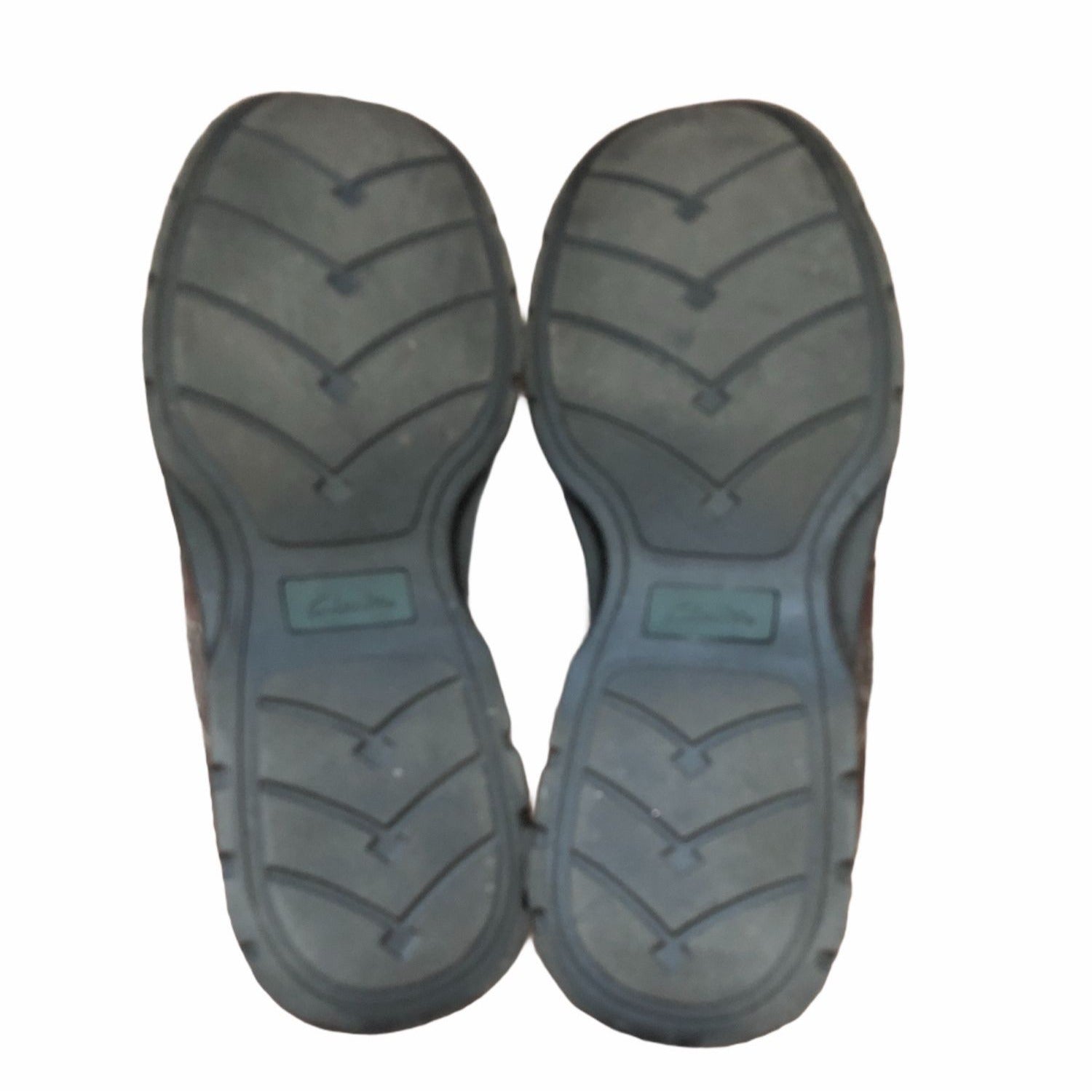 Clarks Espace Mens Size 13M Black Leather Casual Lace Up Oxford Shoes