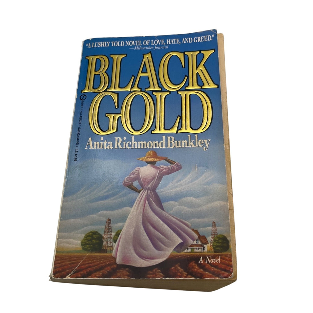 Black Gold By Anita Richmond Bunkley Paperback 1994 Novel