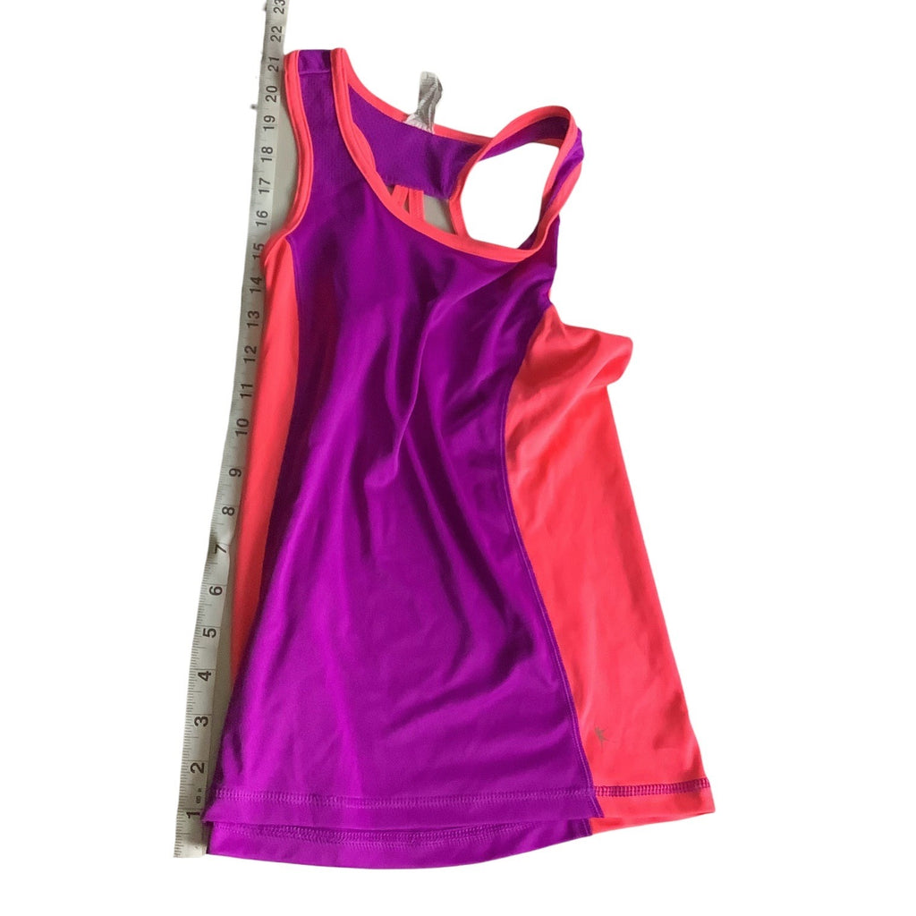 Danskin Now Girls Athletic Tank Top L 10-12 Drimore Sleeveless Activewear