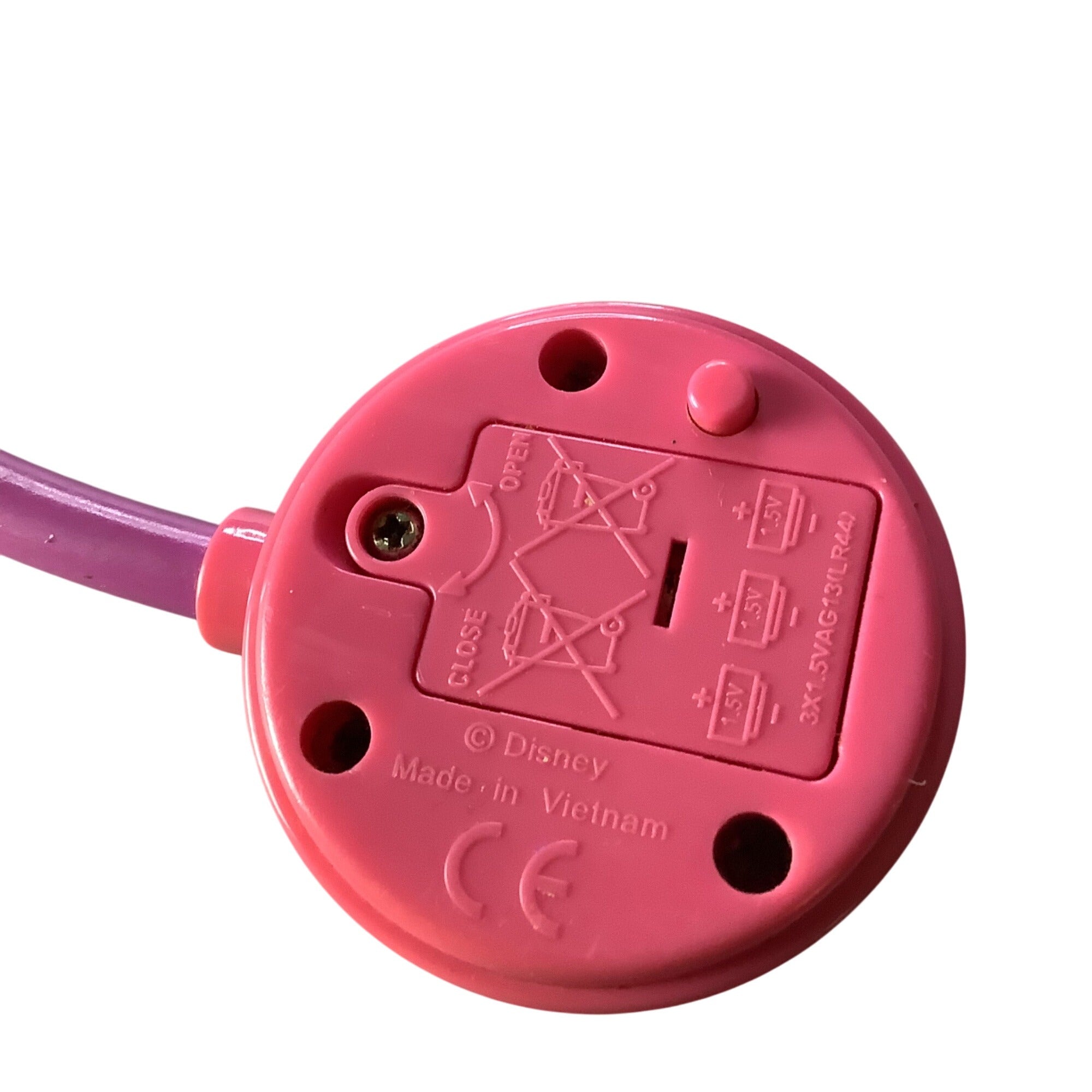 Doc McStuffins Kids Play Stethoscope Set 2 Pc Pink & Purple Bandage Design