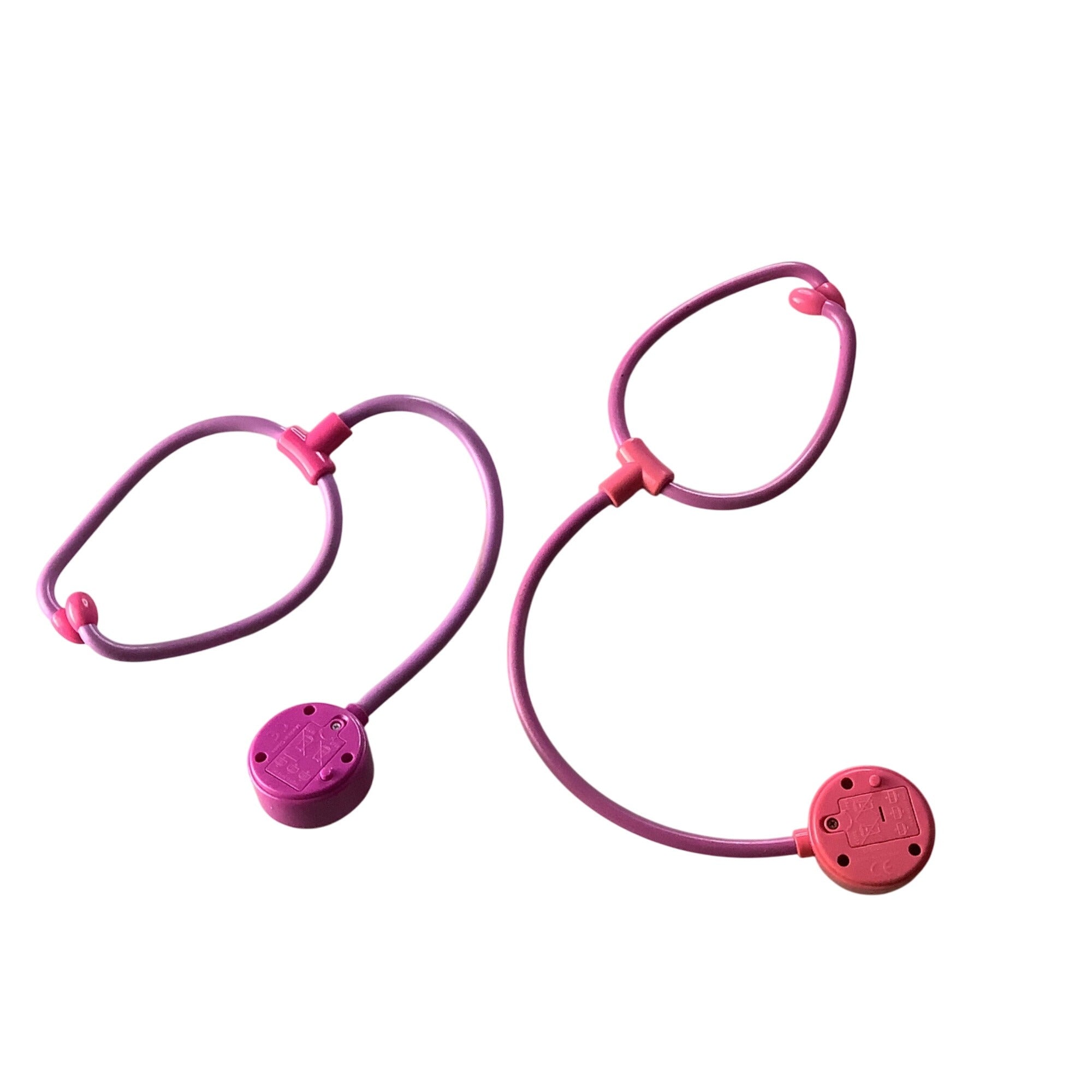 Doc McStuffins Kids Play Stethoscope Set 2 Pc Pink & Purple Bandage Design