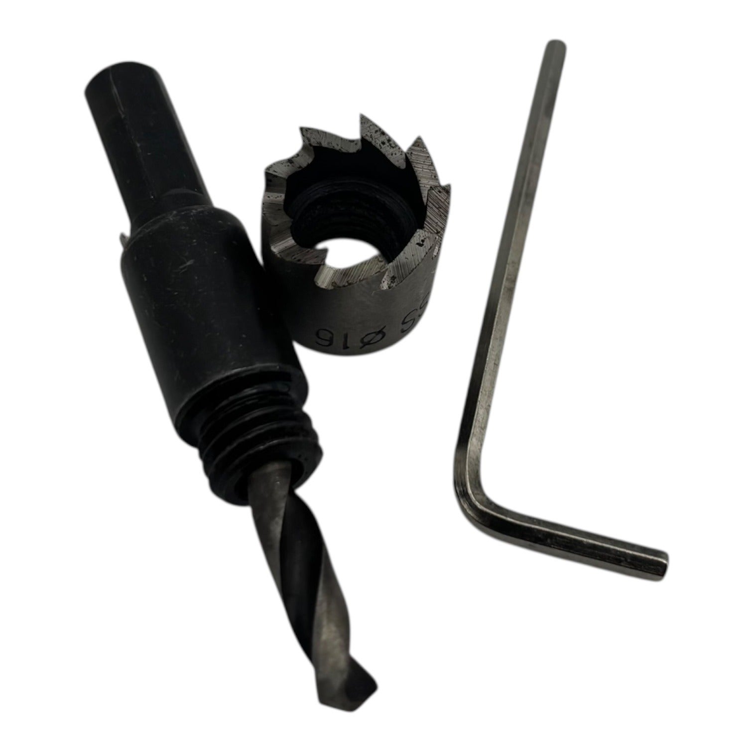 Anrui H.S.S Hole Saw Cutter Kit 16 High-Speed Steel 280-300R/MM Drill Bit Set