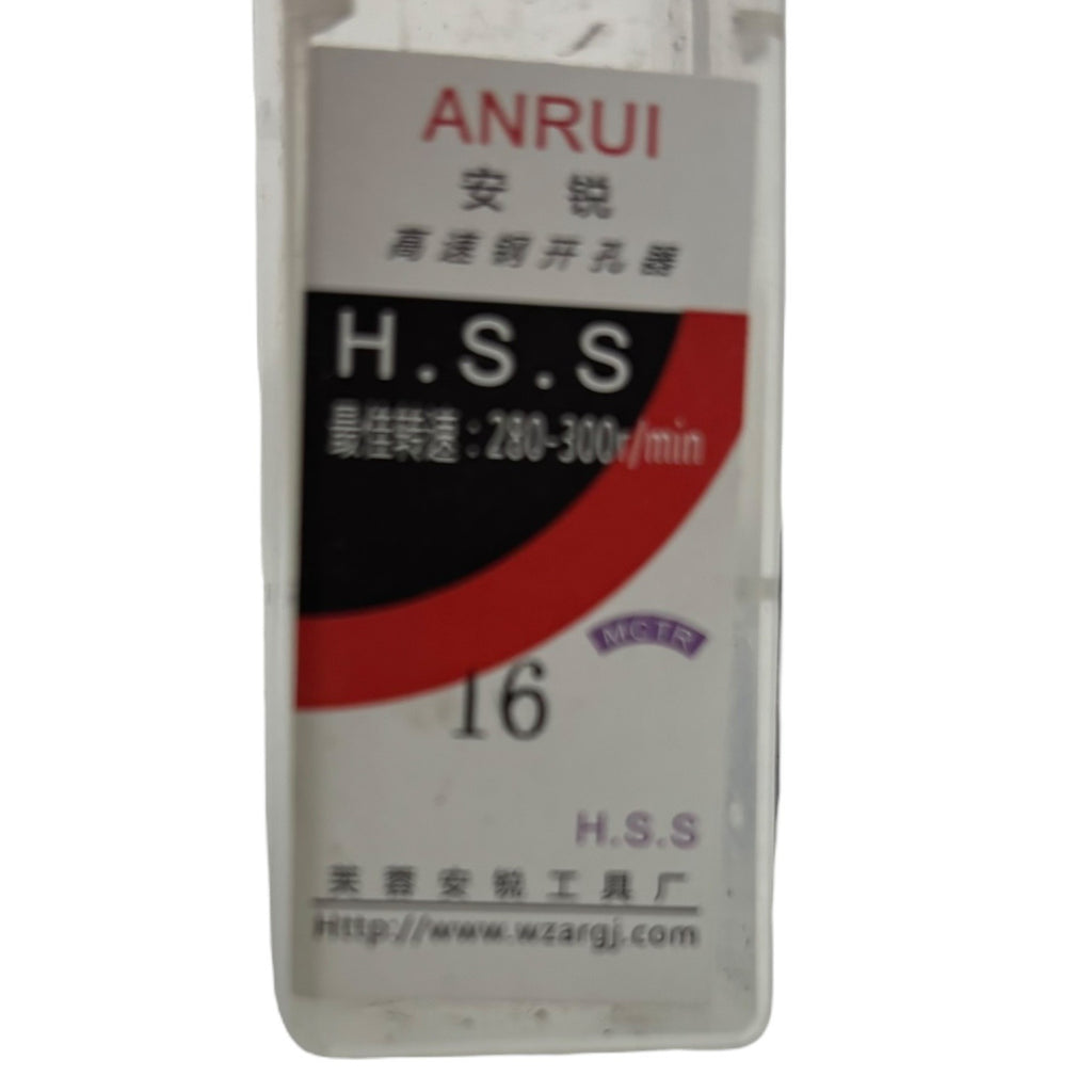 Anrui H.S.S Hole Saw Cutter Kit 16 High-Speed Steel 280-300R/MM Drill Bit Set