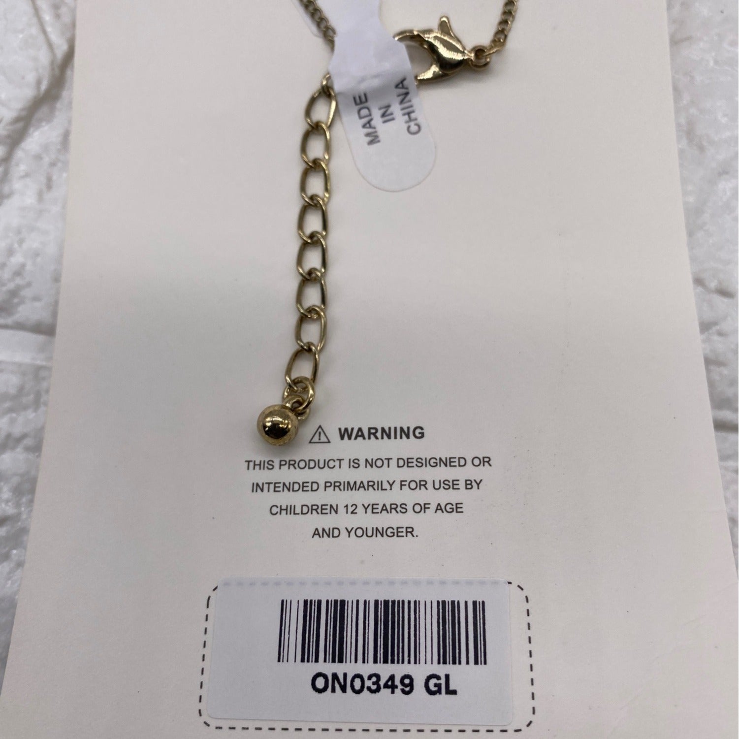 Fashion Leader Unisex Gold Tone Cross Pendant Necklace 16"