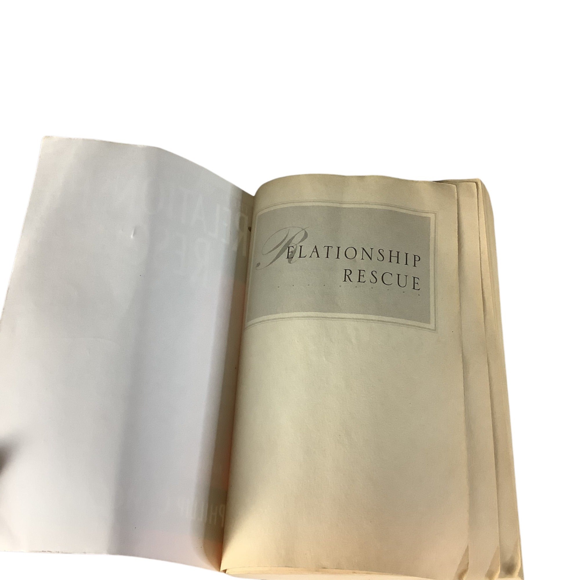 Relationship Rescue By Phillip C. Mcgraw Ph.D. Paperback 2000