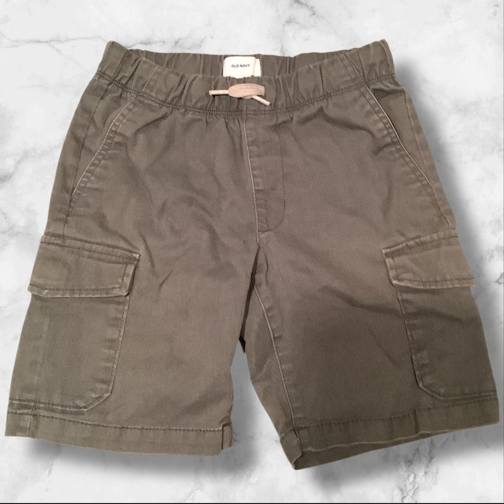 Old Navy Boys Gray Cargo Shorts Size  M 8