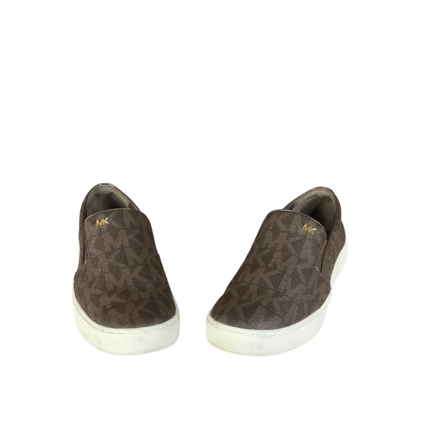 Michael Michael Kors Keaton Slip on Sneakers Women's Shoes Brown Size 7M