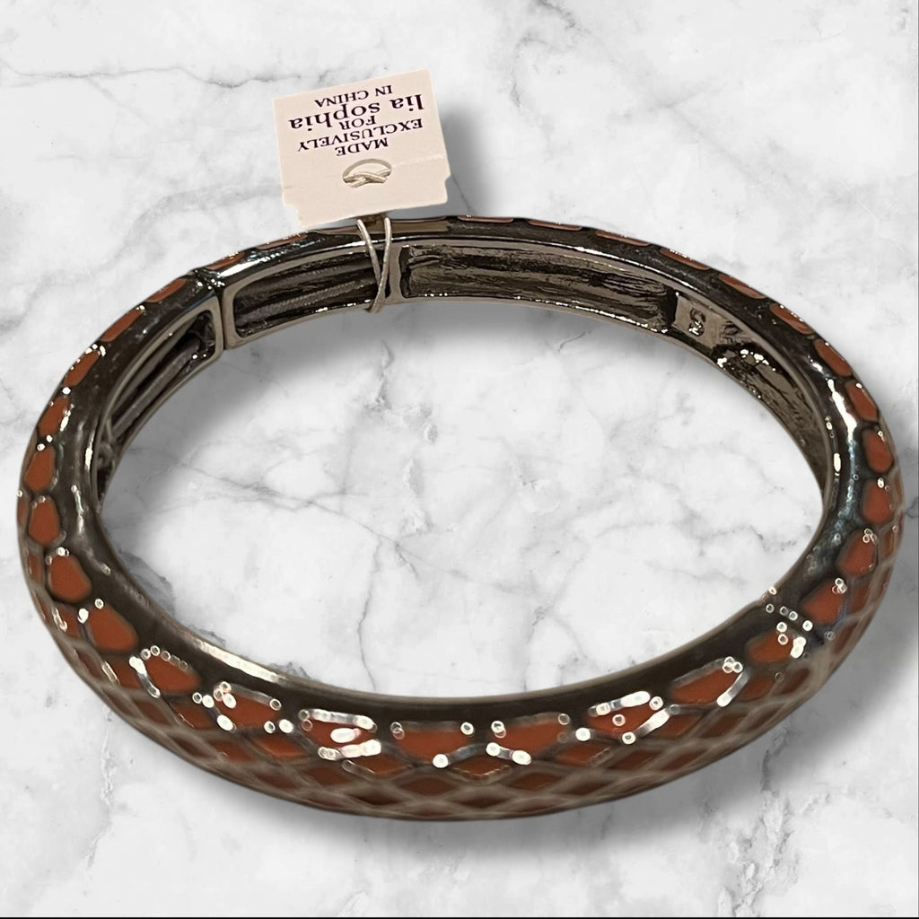 Lia Sophia Honey Lust Bracelet -Burnt Orange Style No 13087