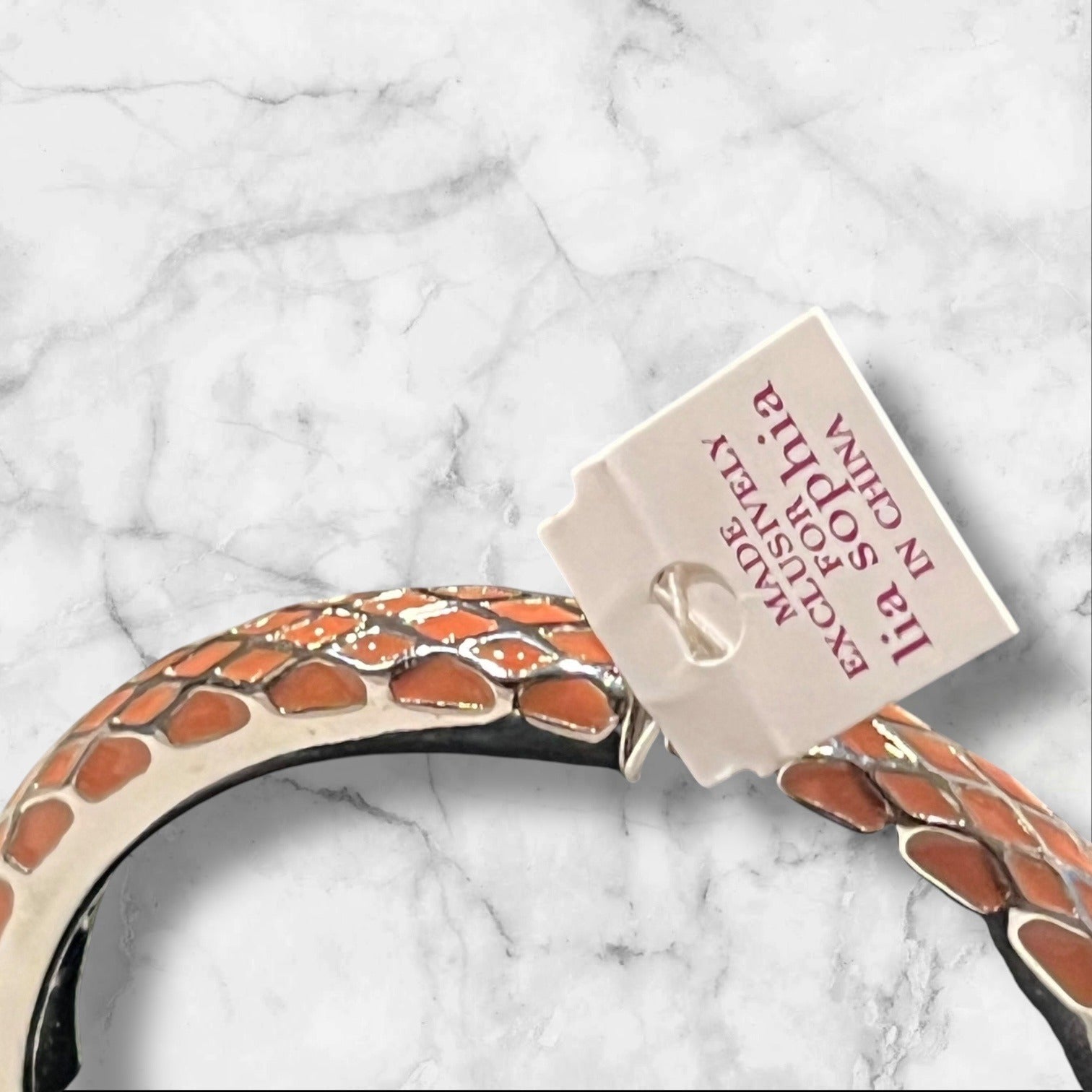 Lia Sophia Honey Lust Bracelet -Burnt Orange Style No 13087