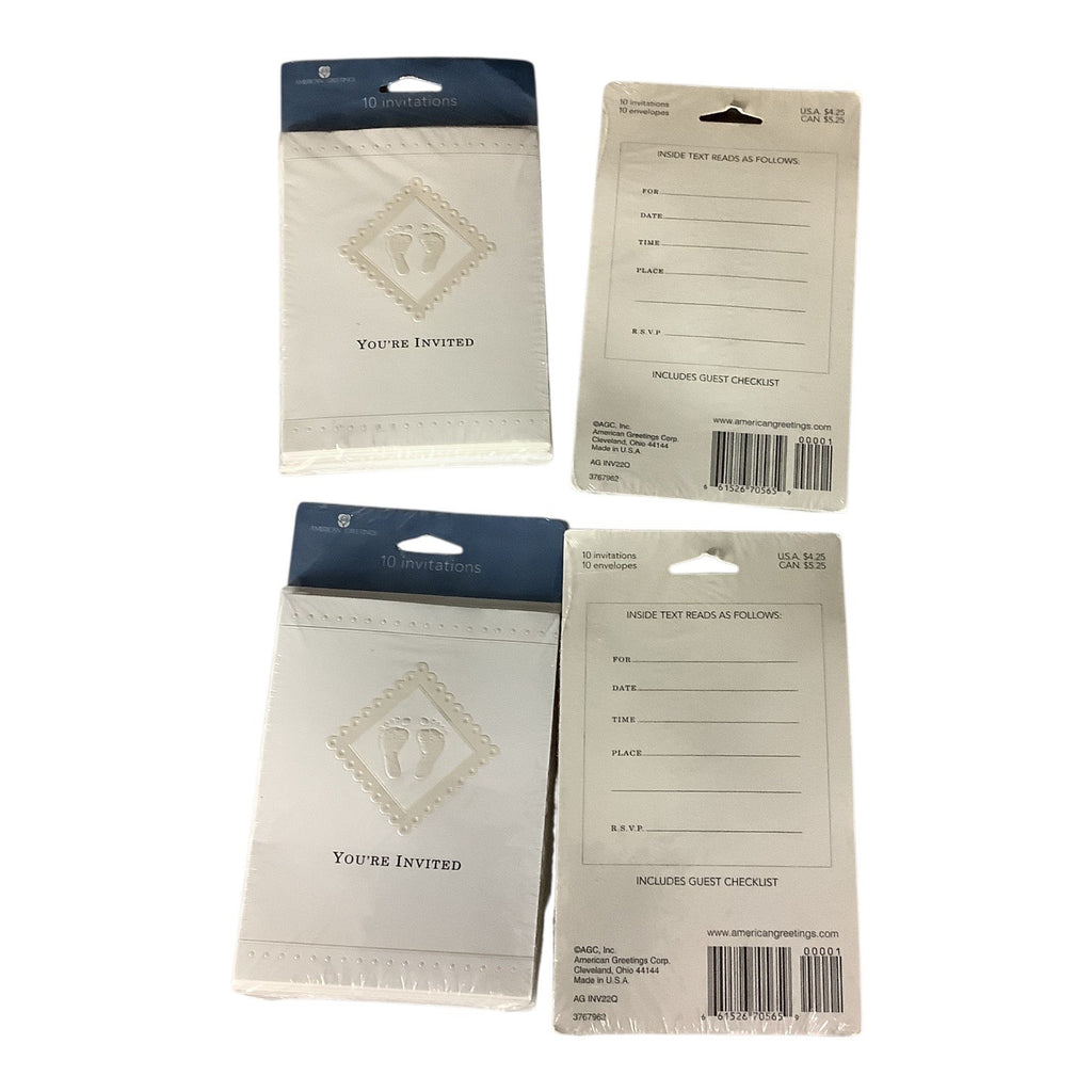 Youre Invited Baby Shower Invitations 4 Pack (10 Each) By American Greetings