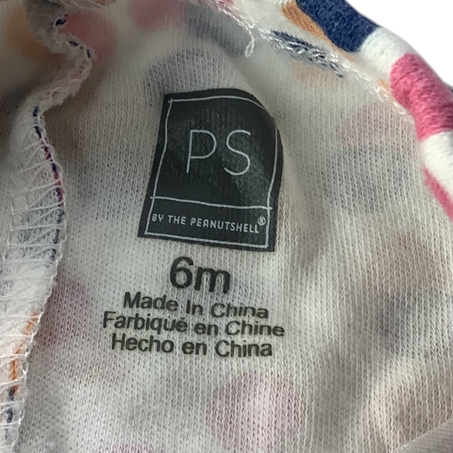 Lot of 2pc PS By The Peanutshell Baby Girl Pants 6M Polka Dot & Ballerina Prints