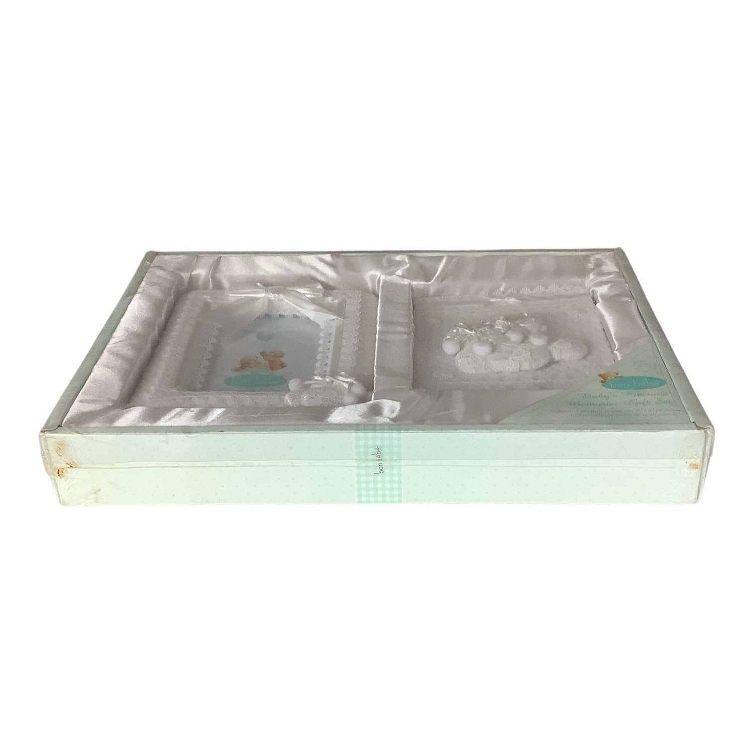 Bon Bebe Baby’s  Precious Memories Keepsake Gift Set With Photo Frame & Album