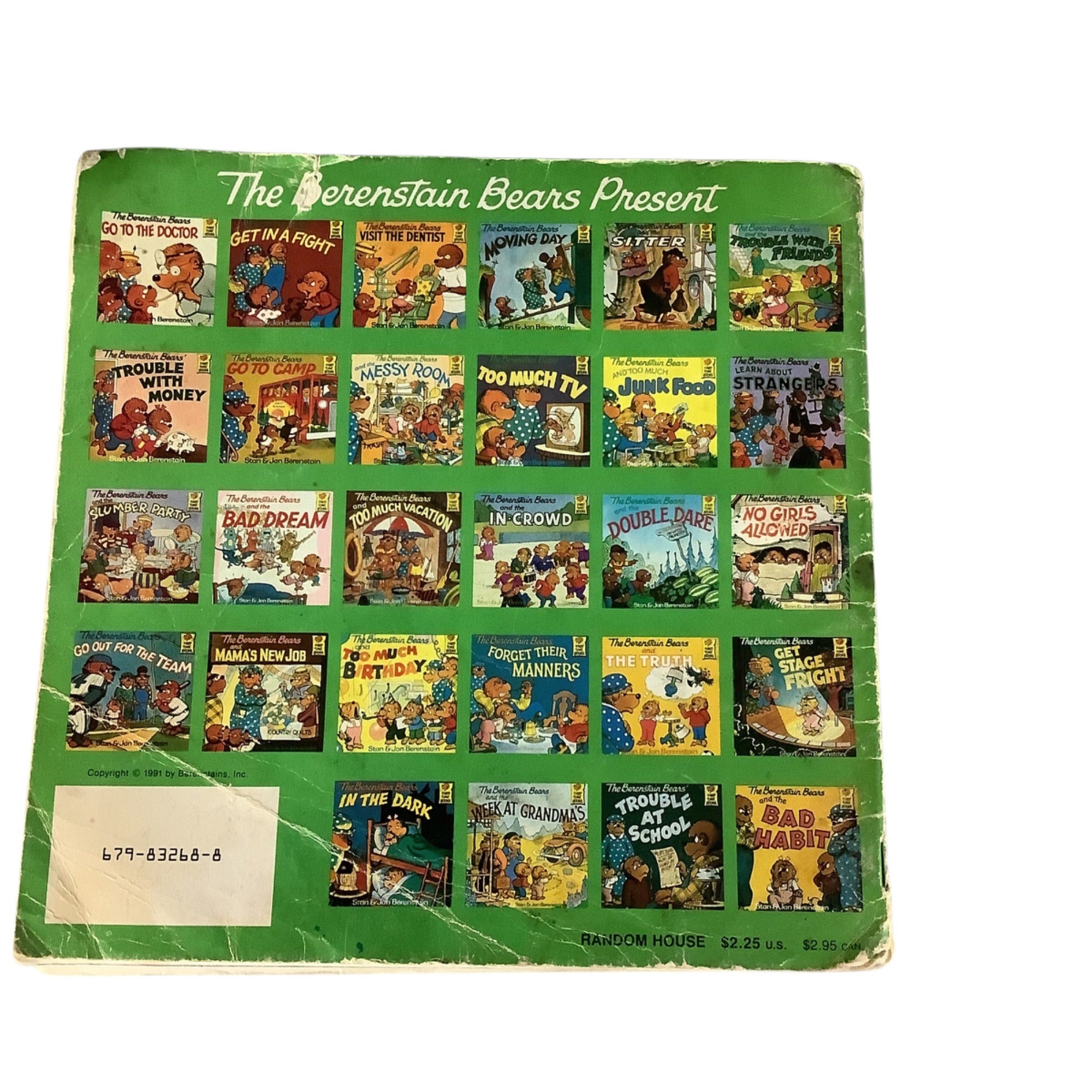 The Berenstain Bears Dont Pollute Anymore 1991 Vintage Stan & Jan Berenstain Paperback