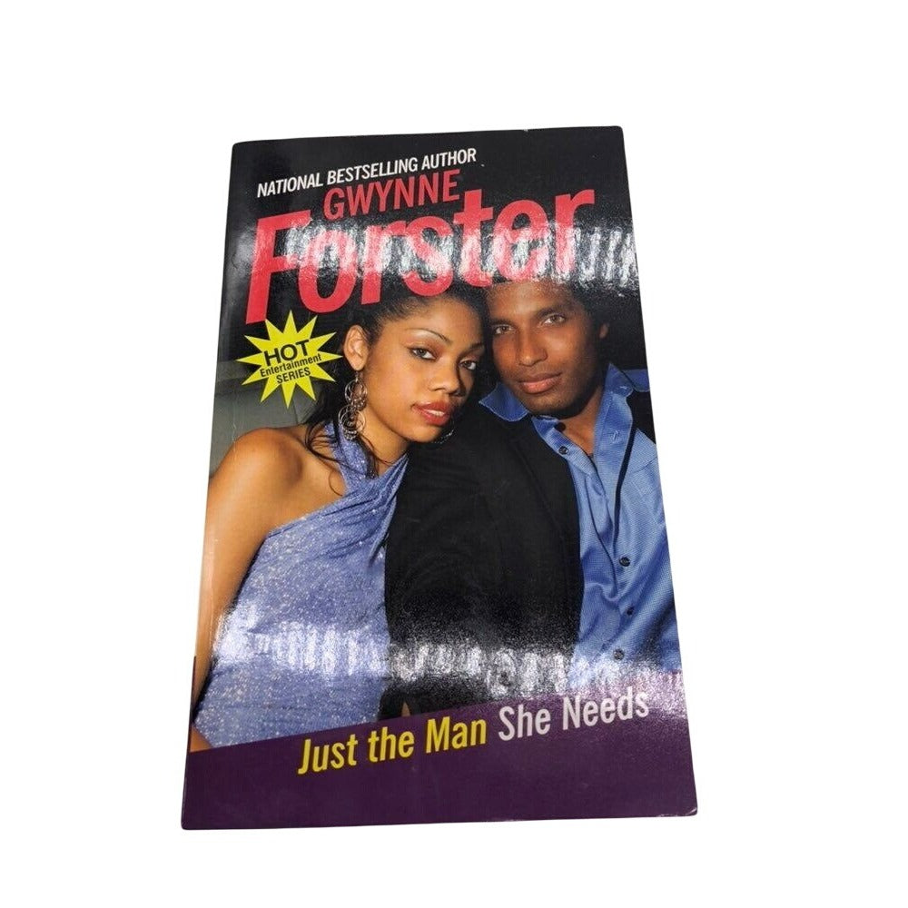 Just The Man She Needs By Gwynne Forster 2007 Paperback Romance Novel Book
