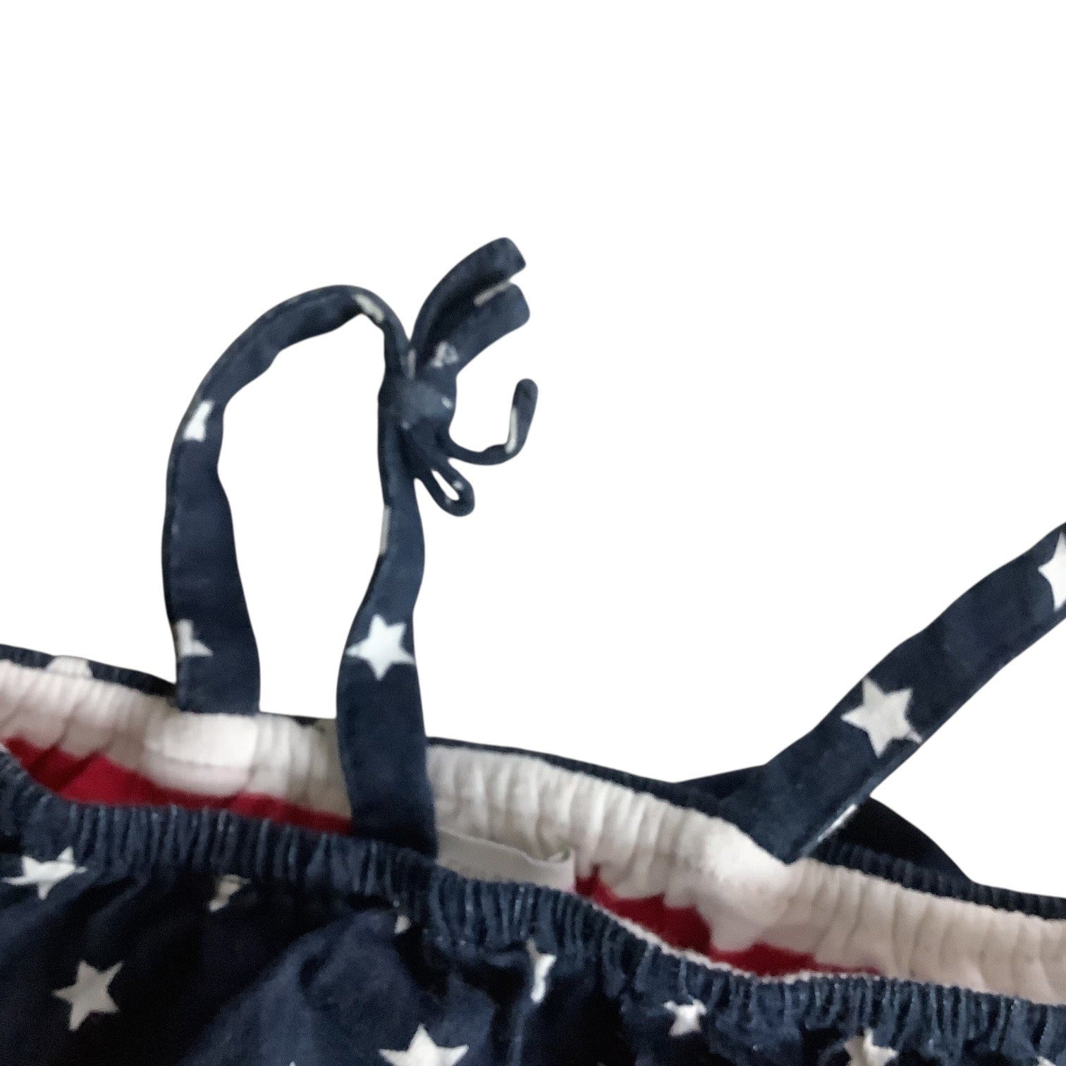 The Childrens Place Baby Girl 4th Of July Romper Summer One Piece Size 0-3 Months