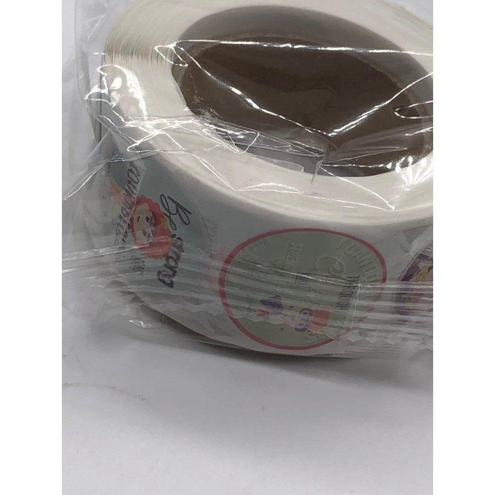 Inspirational Bible Verse Thank You Stickers Roll 4 Alternative Designs 500 1in